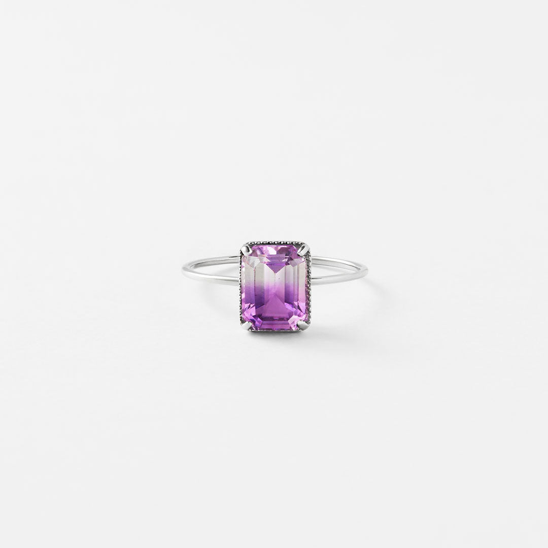 Winter Collection】PT900 バイカラーアメジスト リング | 31-4998 – L&Co.