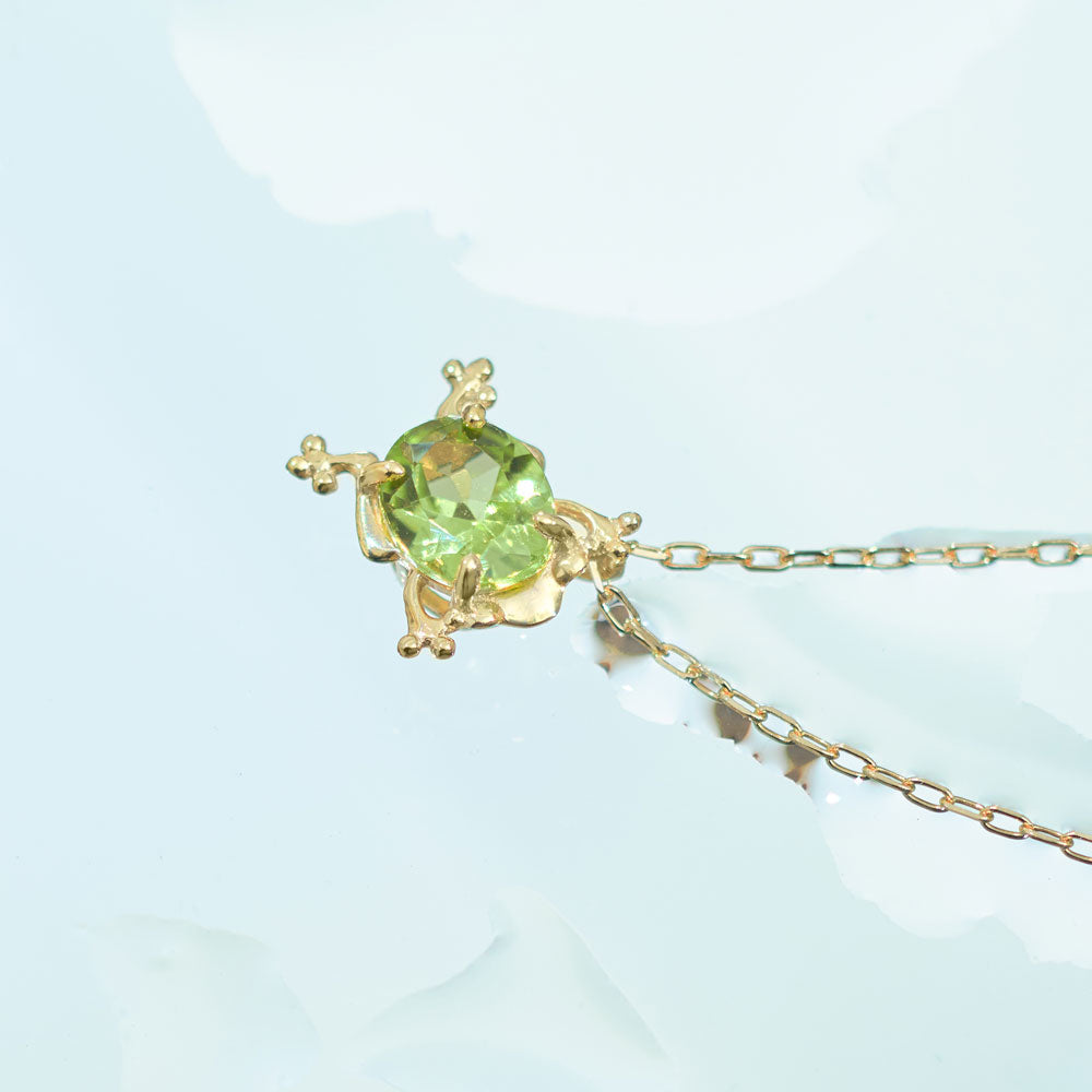 K10 カエル ネックレス|63-3816