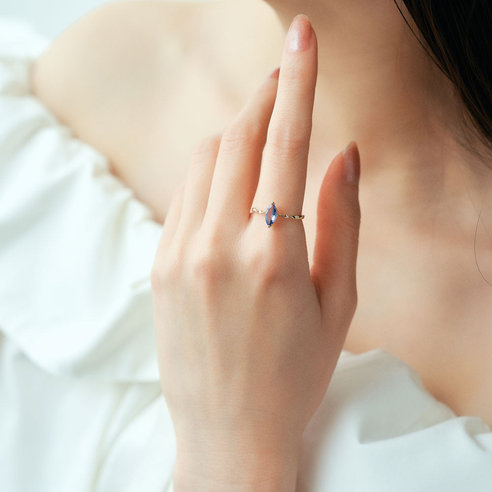 K10 タンザナイトリング  |31-1937