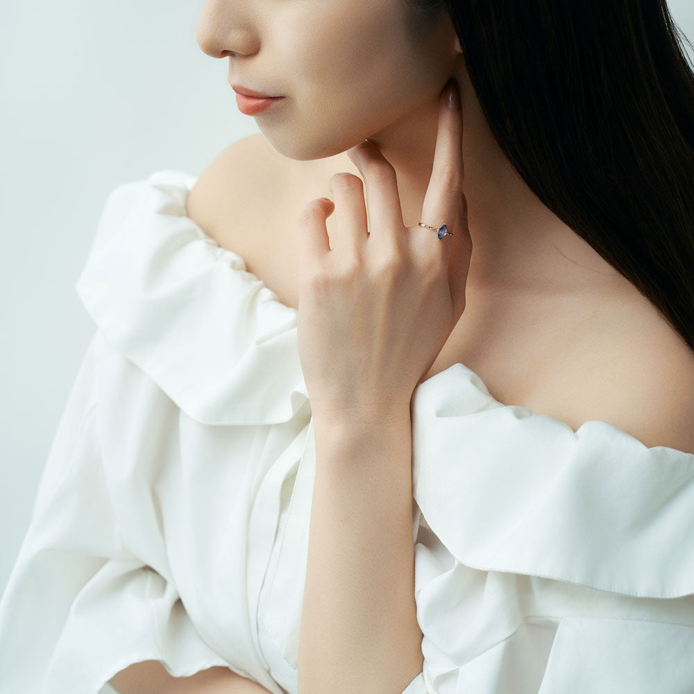 K10 タンザナイトリング  |31-1937