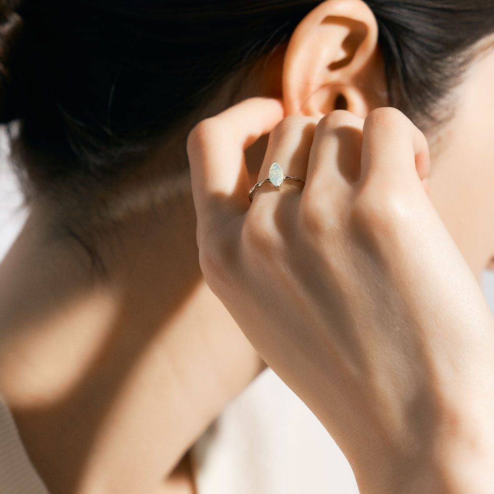 K10 オパールリング  |31-1938