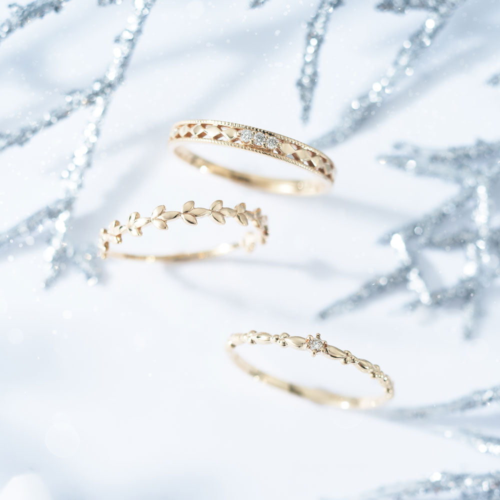 K10 ダイヤモンド デザインリング |26-6370