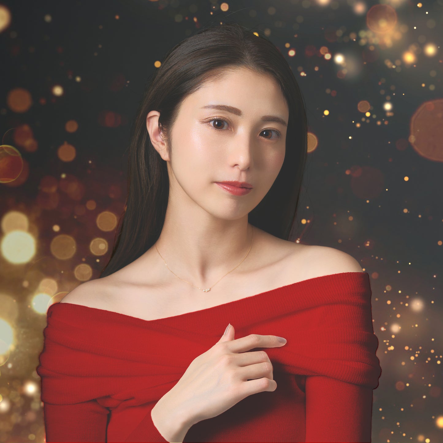 K10 ダイヤモンド ネックレス | 60-9184