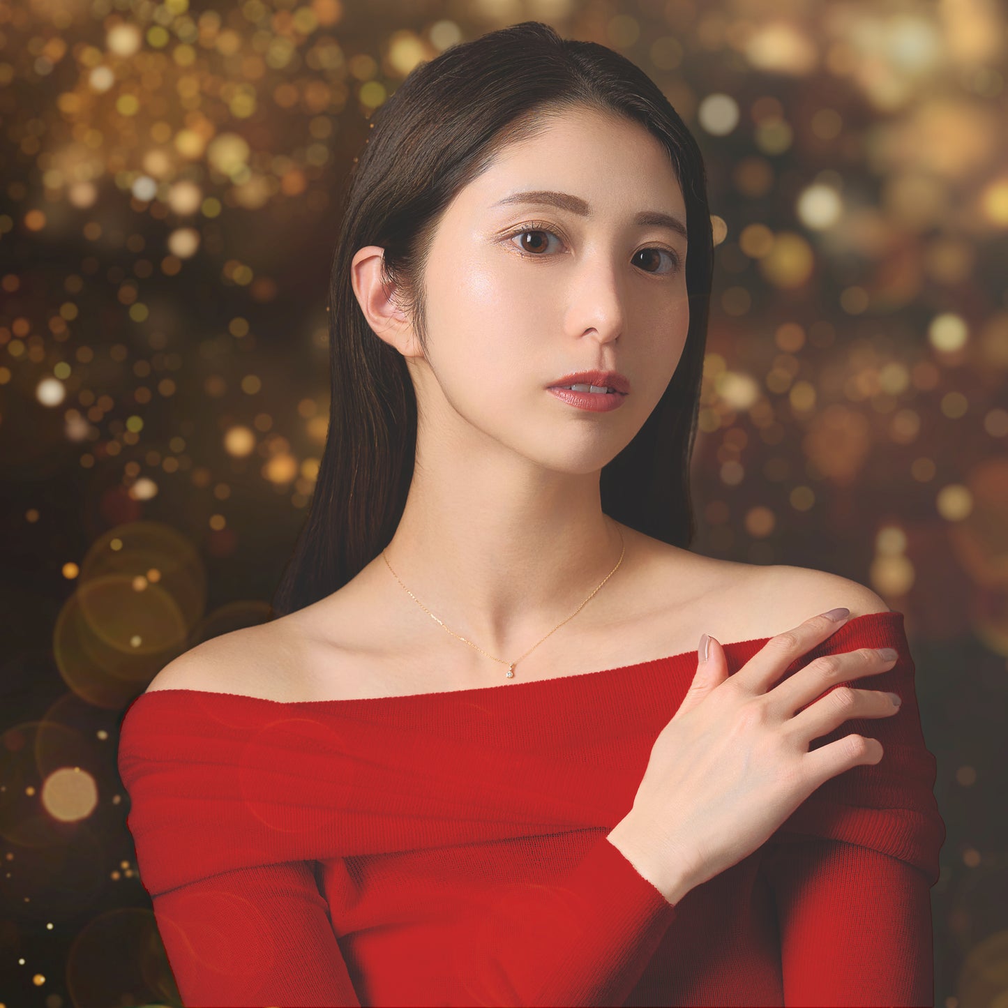 【受注生産】K10 ダイヤモンド ネックレス | 60-9185