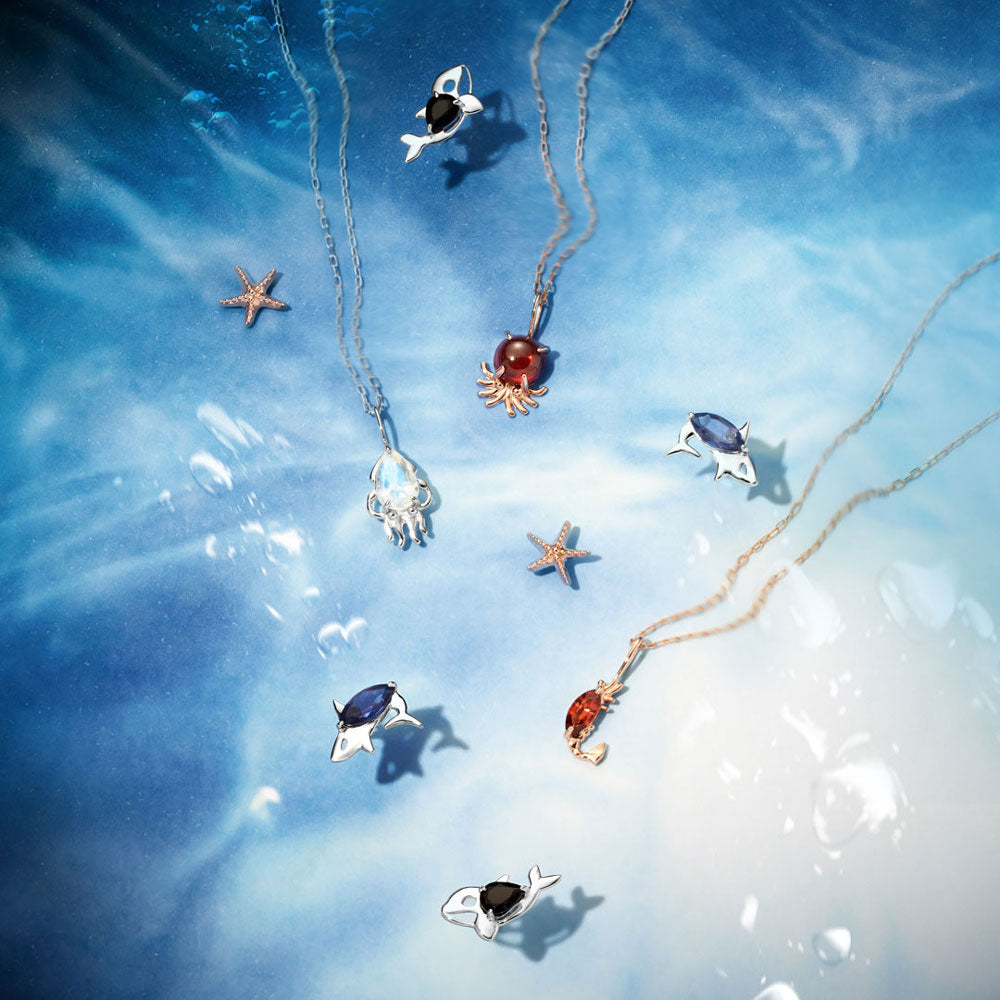 K10PG タコ ネックレス|63-8833