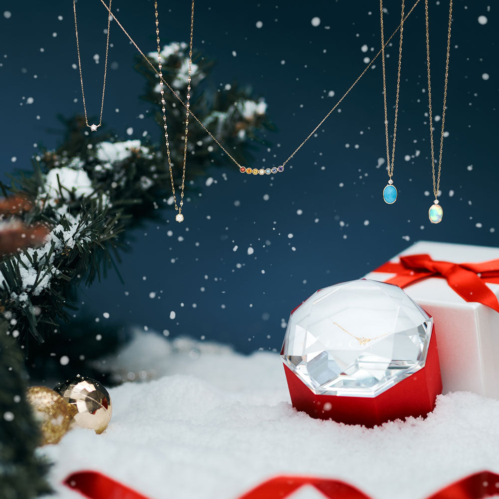 K10 マルチカラーストーン ネックレス |96-1280