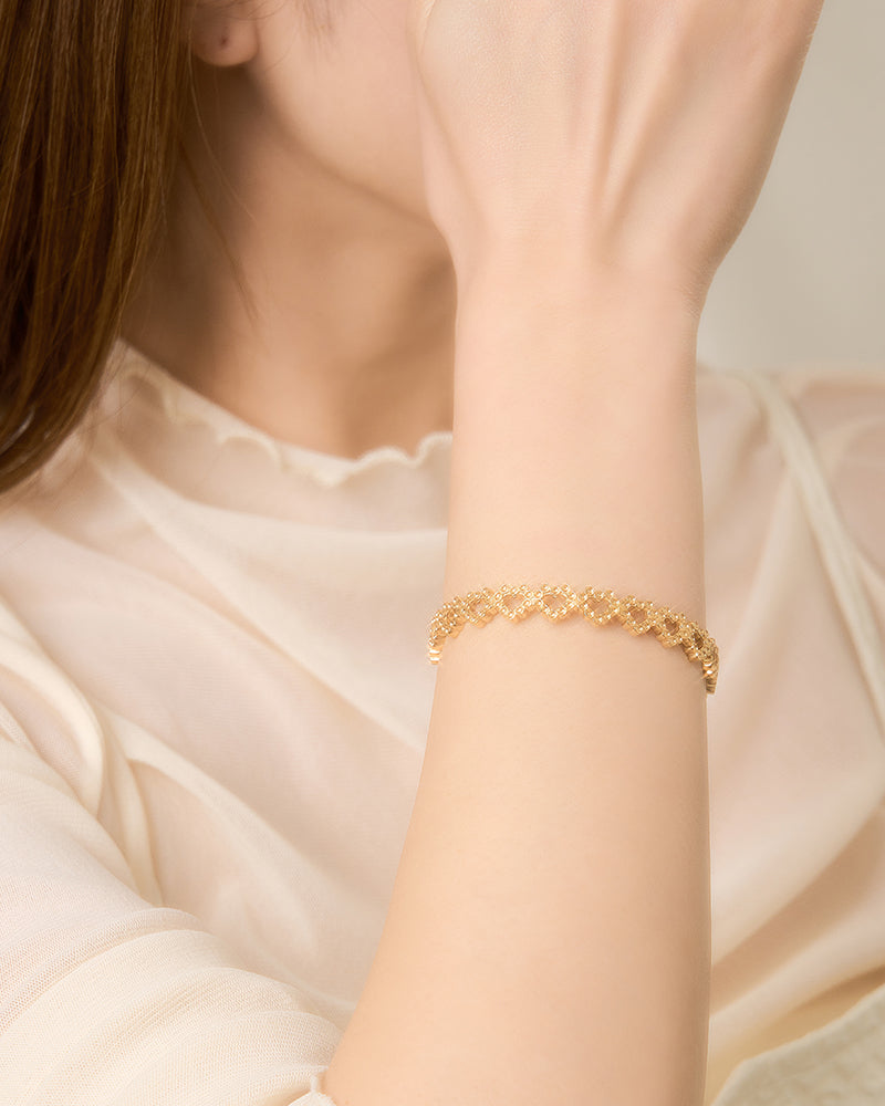 【pwink】"Toy Jewelry" Heart Bangle|71-0481-0482