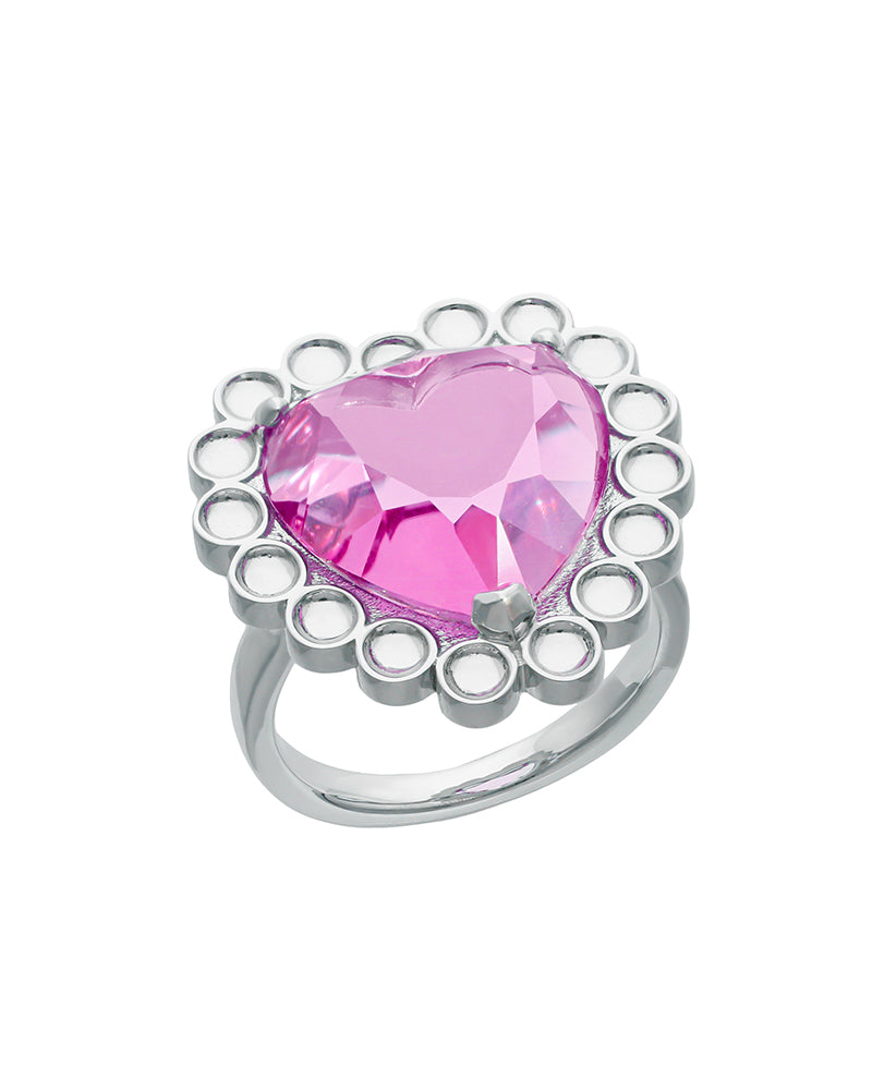 【pwink】"Toy Jewelry" Big Heart Ring|20-5045-5054