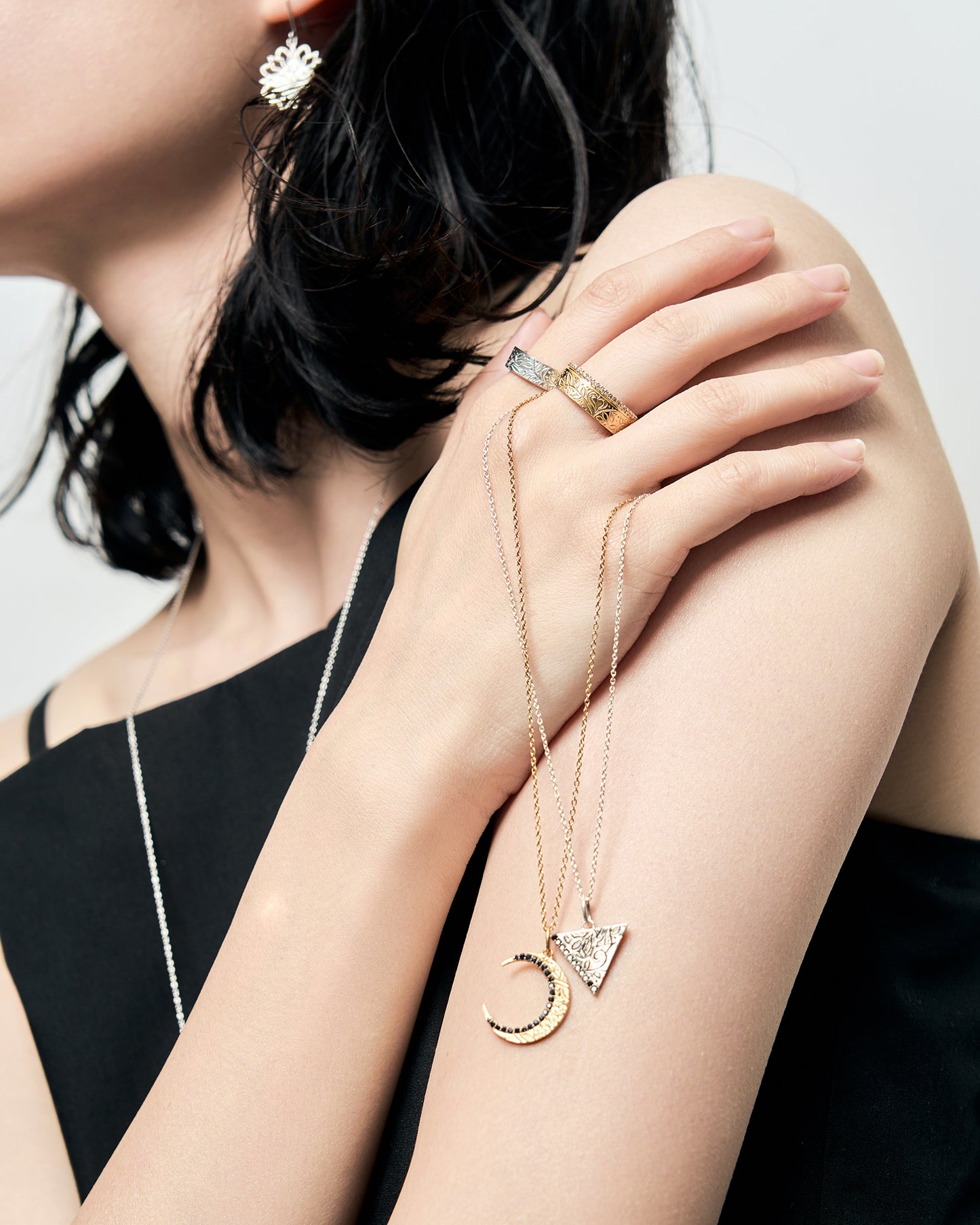 【OWALI】necklace =SUMI-