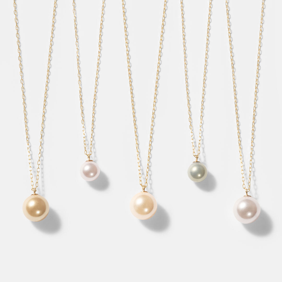 K10 カラーシェルパール ネックレス(6mm) |96-6945