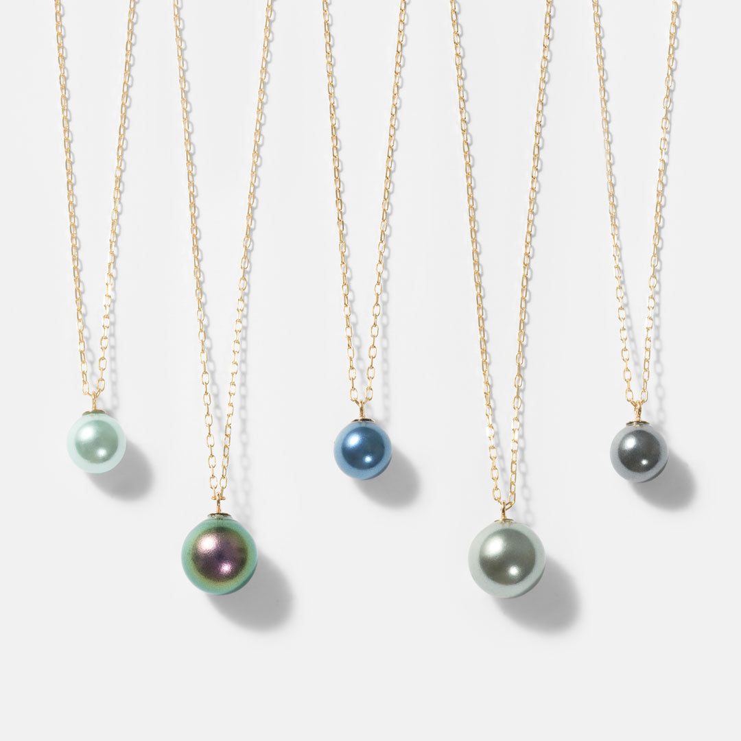 K10 カラーシェルパール ネックレス(6mm) |96-6943