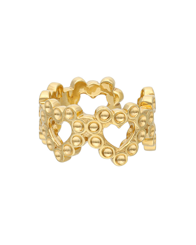 【pwink】"Toy Jewelry" Heart Ear Cuff|51-0590-0591