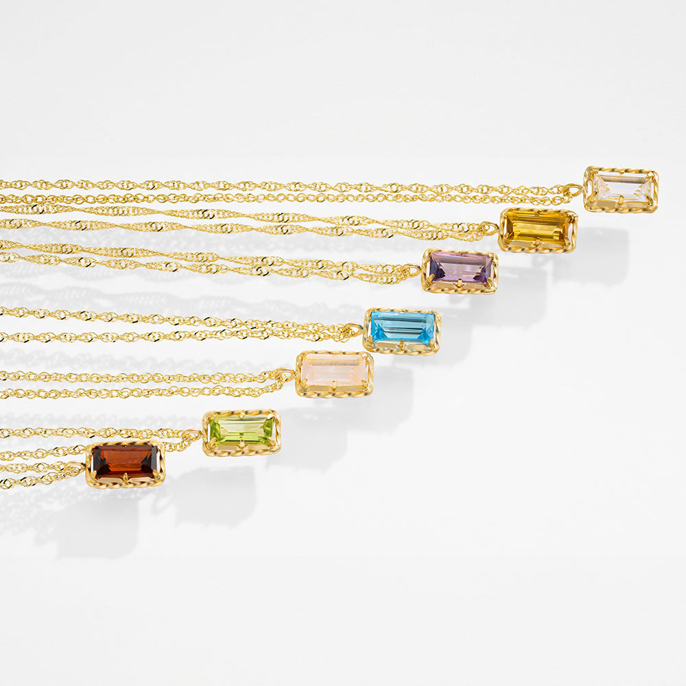 【受注生産】K10 ガーネット ネックレス | 63-2862