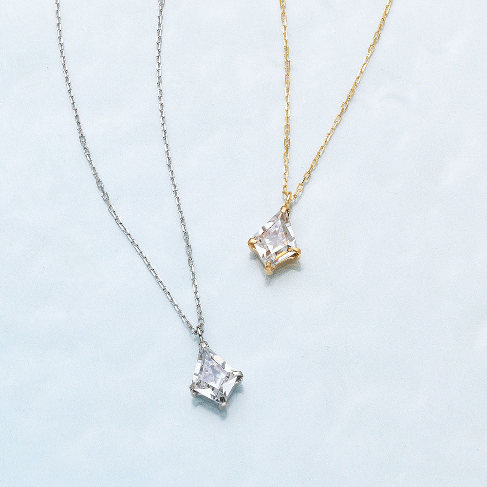 Holiday Collection】K10 キュービックジルコニア ネックレス | 95