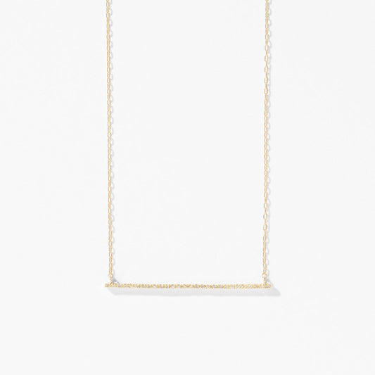 K18 ダイヤモンド ラインネックレス | 96-1026