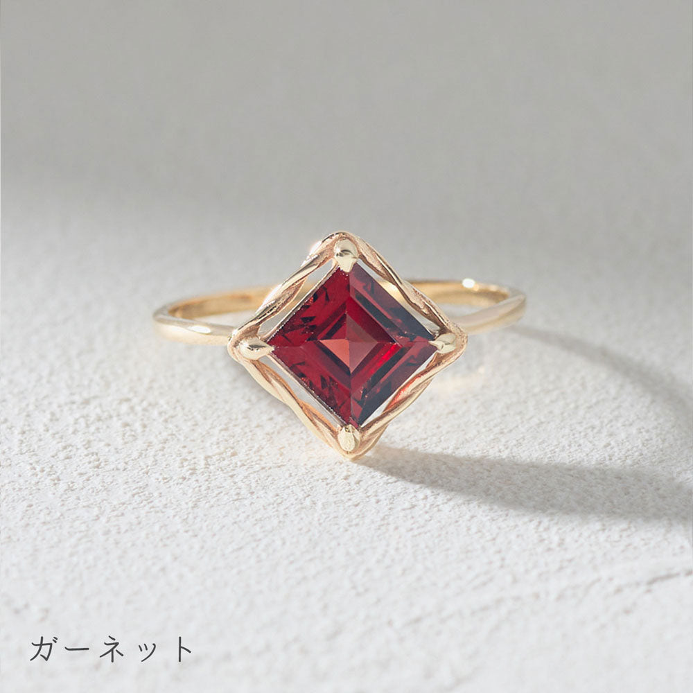 K10 カラーストーン リング|36-2501-2512