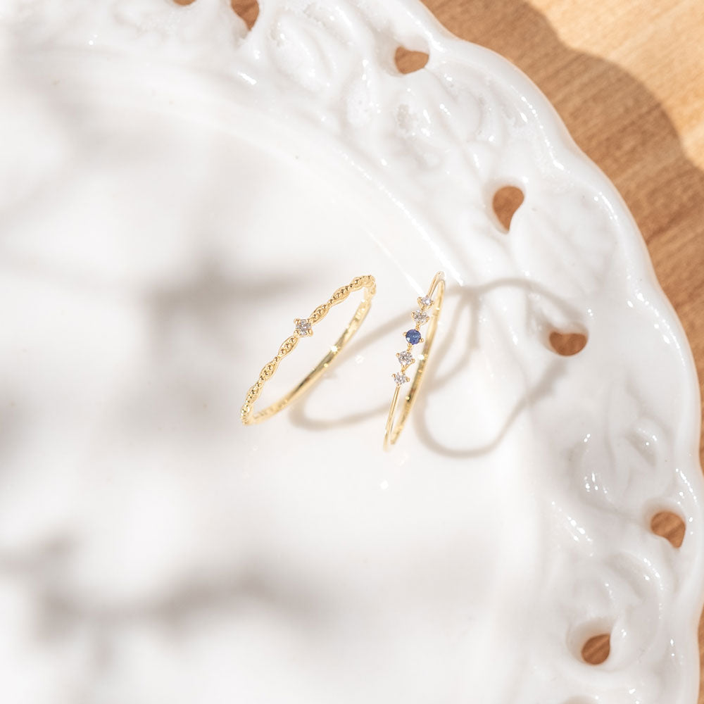 【受注生産】K18 ダイヤモンド リング | 20-3694