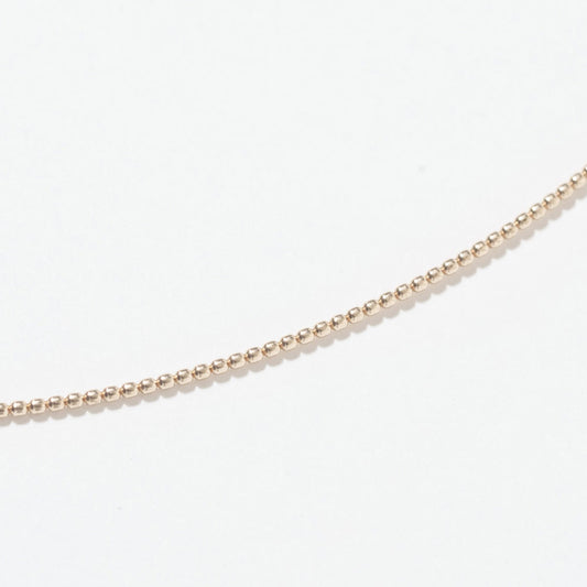 K18 ワイヤーボールデザイン ネックレス |63-8156-8157