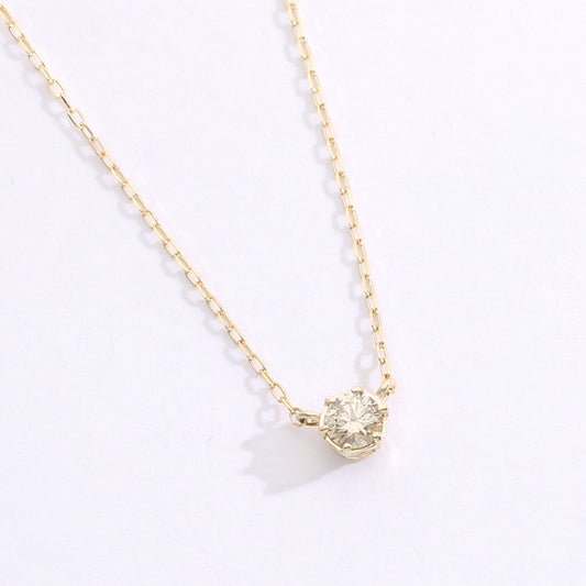 K10 ダイヤモンド 0.10ct ネックレス|60-8179
