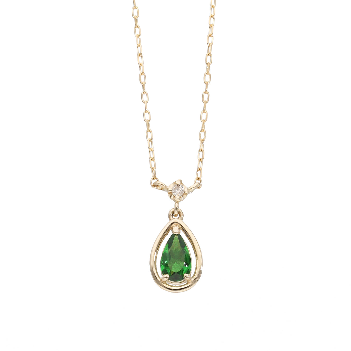 K10 Green Garnet Necklace｜60-9097