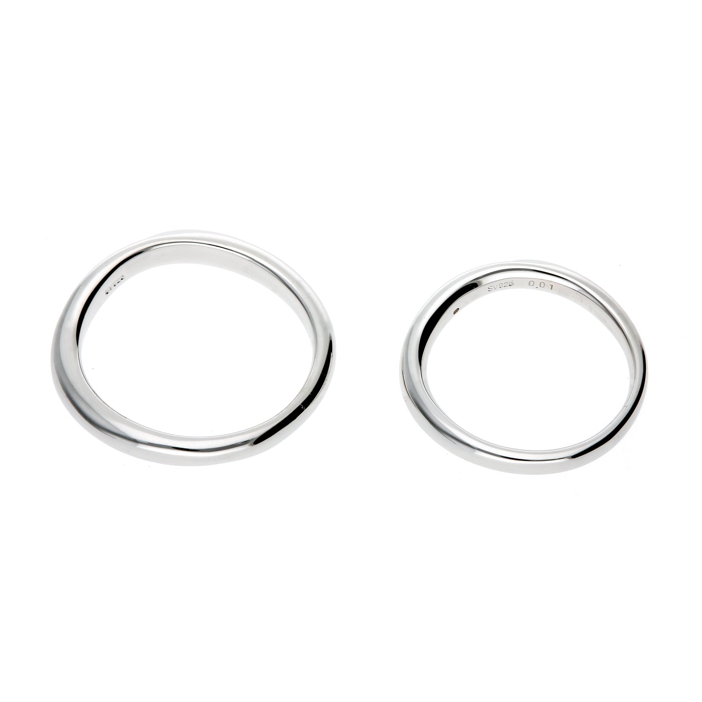 ウェーブラインダイヤモンドペアリング|Men's & Lady's(セット) 95-2038-2039 - L&Co.