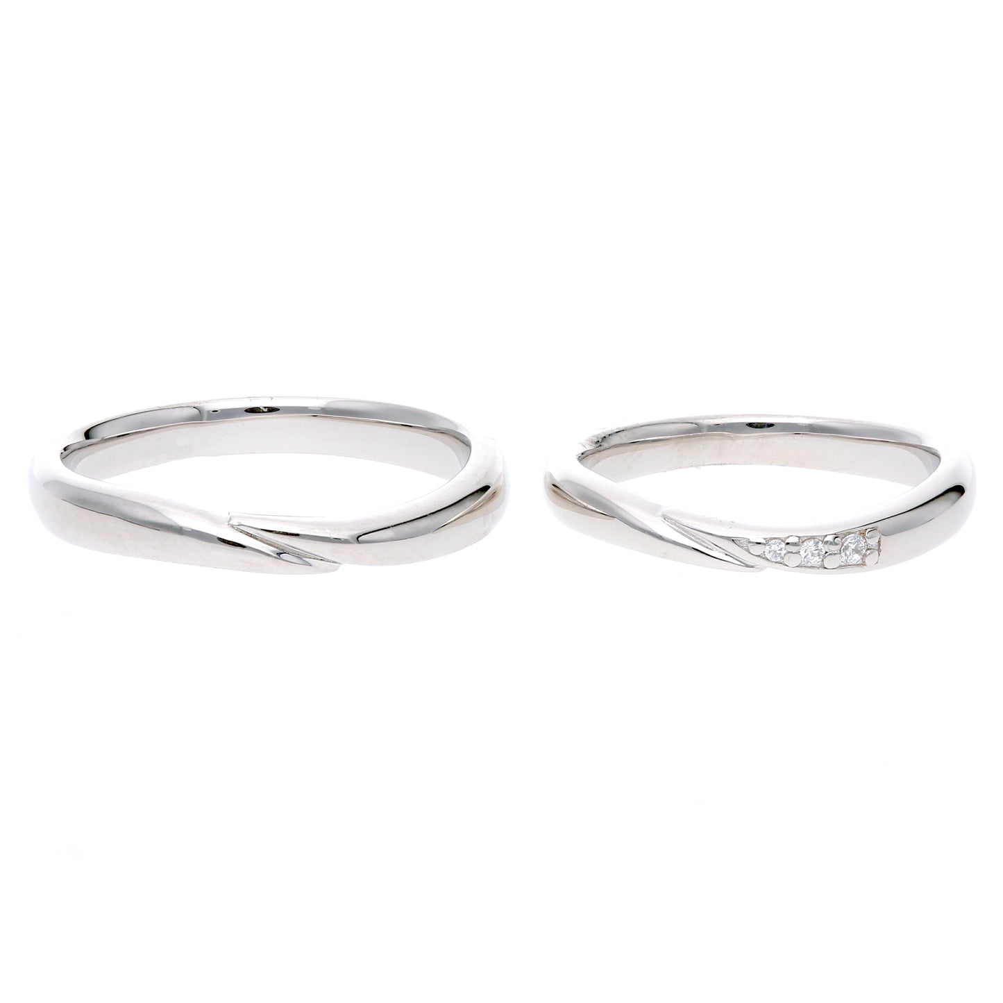 ウェーブラインペアリング|Men's & Lady's(セット) 95-2124-2125 - L&Co.