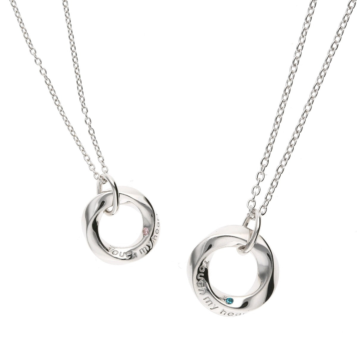 ラブメッセージラインペアネックレス Men's & Lady's set 95-2248-2249 - L&Co.