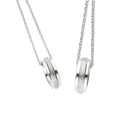 リングペアネックレス  Men's & Lady's(セット)95-2500-2501 - L&Co.