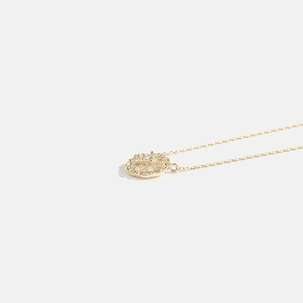 K10 ダイヤモンド0.05ct ネックレス|63-3809