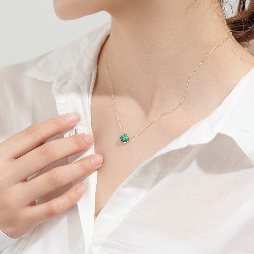 K10 マラカイト ネックレス | 63-3335