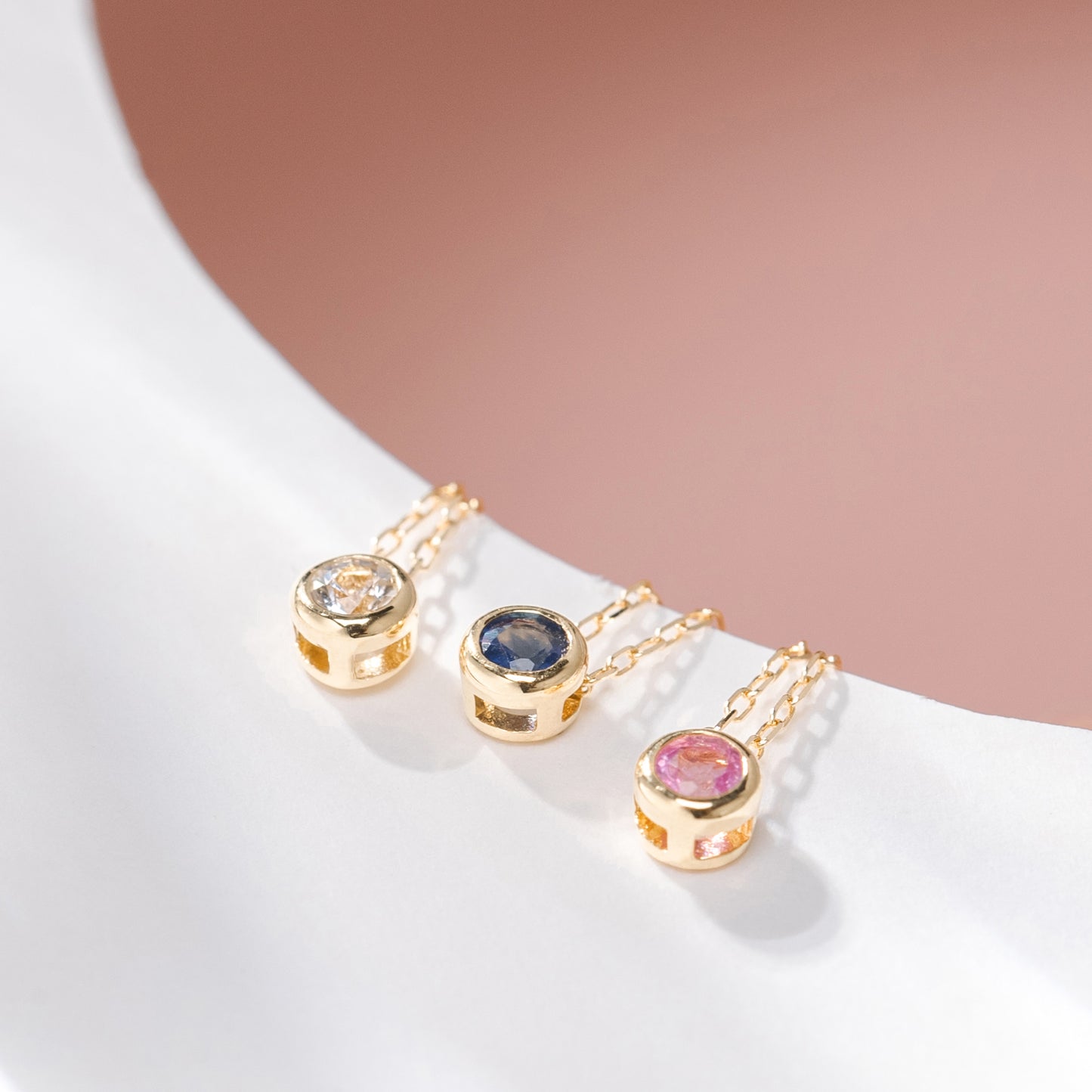 K18 サファイヤ ネックレス | 63-0946-0948