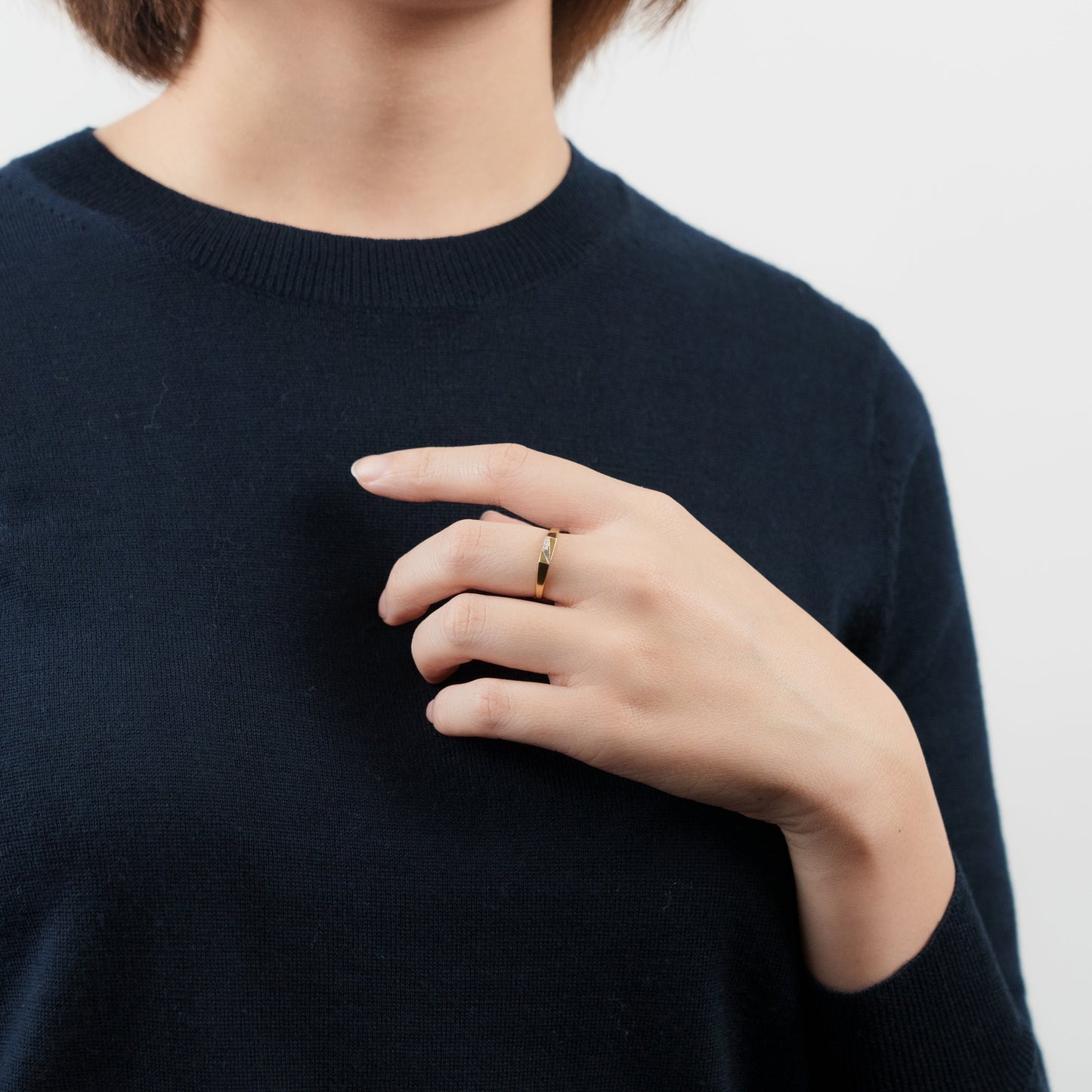 【受注生産】SV925 ダイヤモンド リング|14-2560