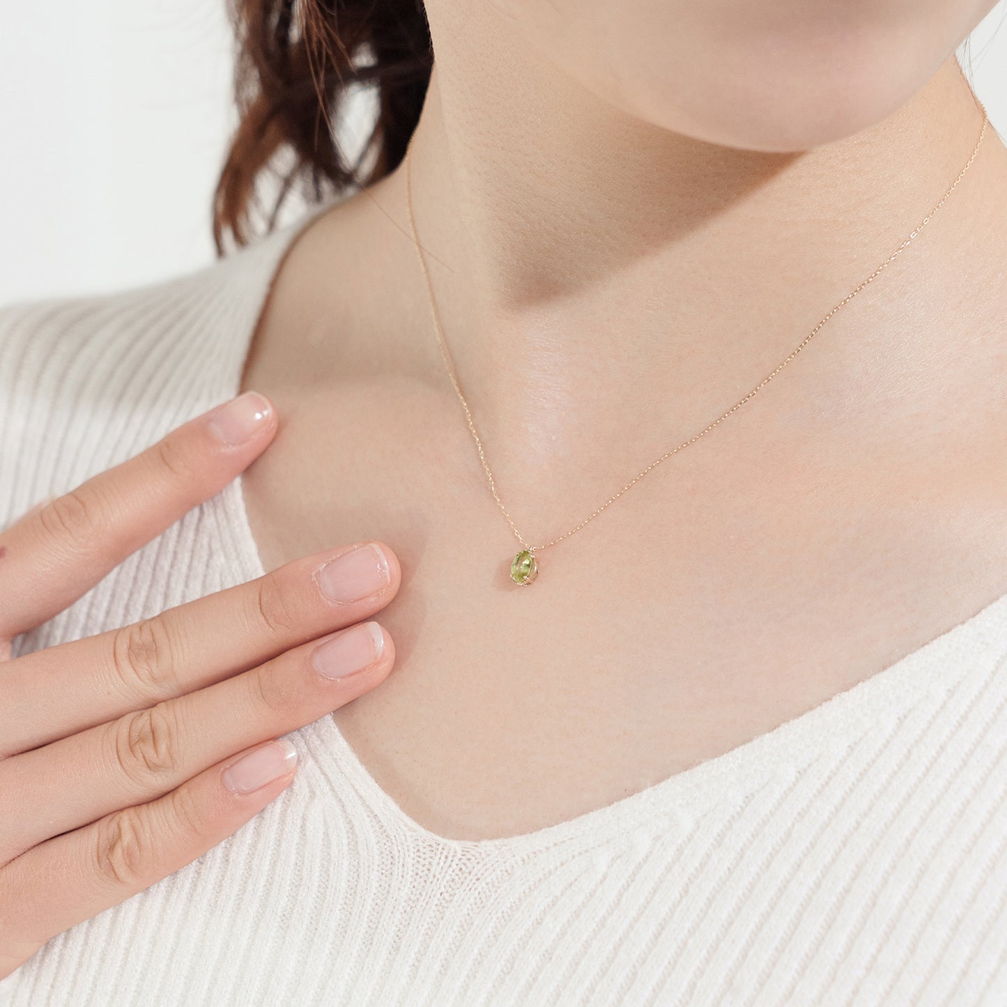 K10 スフェーン ネックレス|63-3331