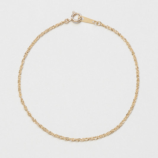 【受注生産】K10 チェーン ブレスレット|75-3312