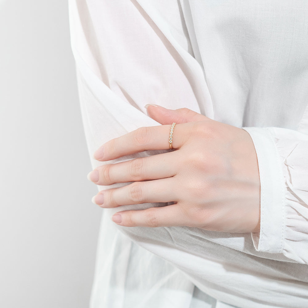 【受注生産】K18 ダイヤモンドリング|20-4502