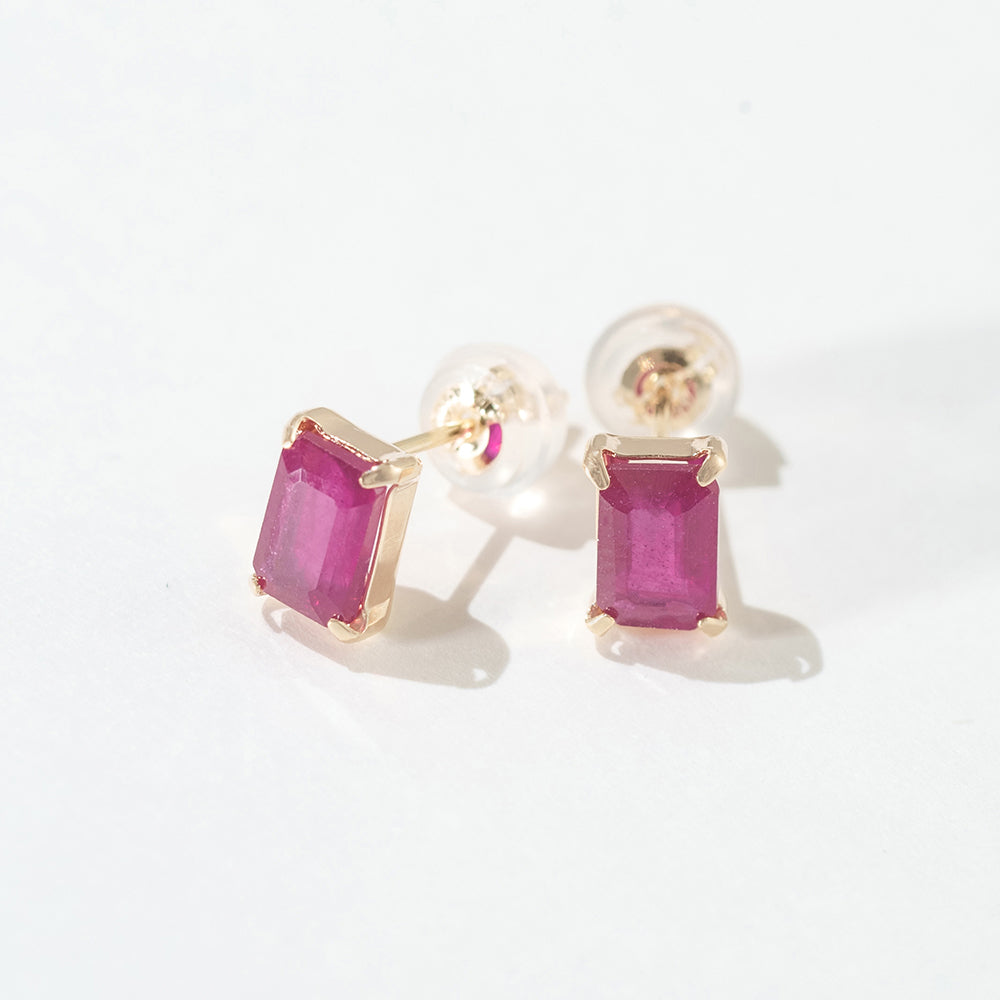 【受注生産】K10 誕生石 ピアス |43-8001-8015