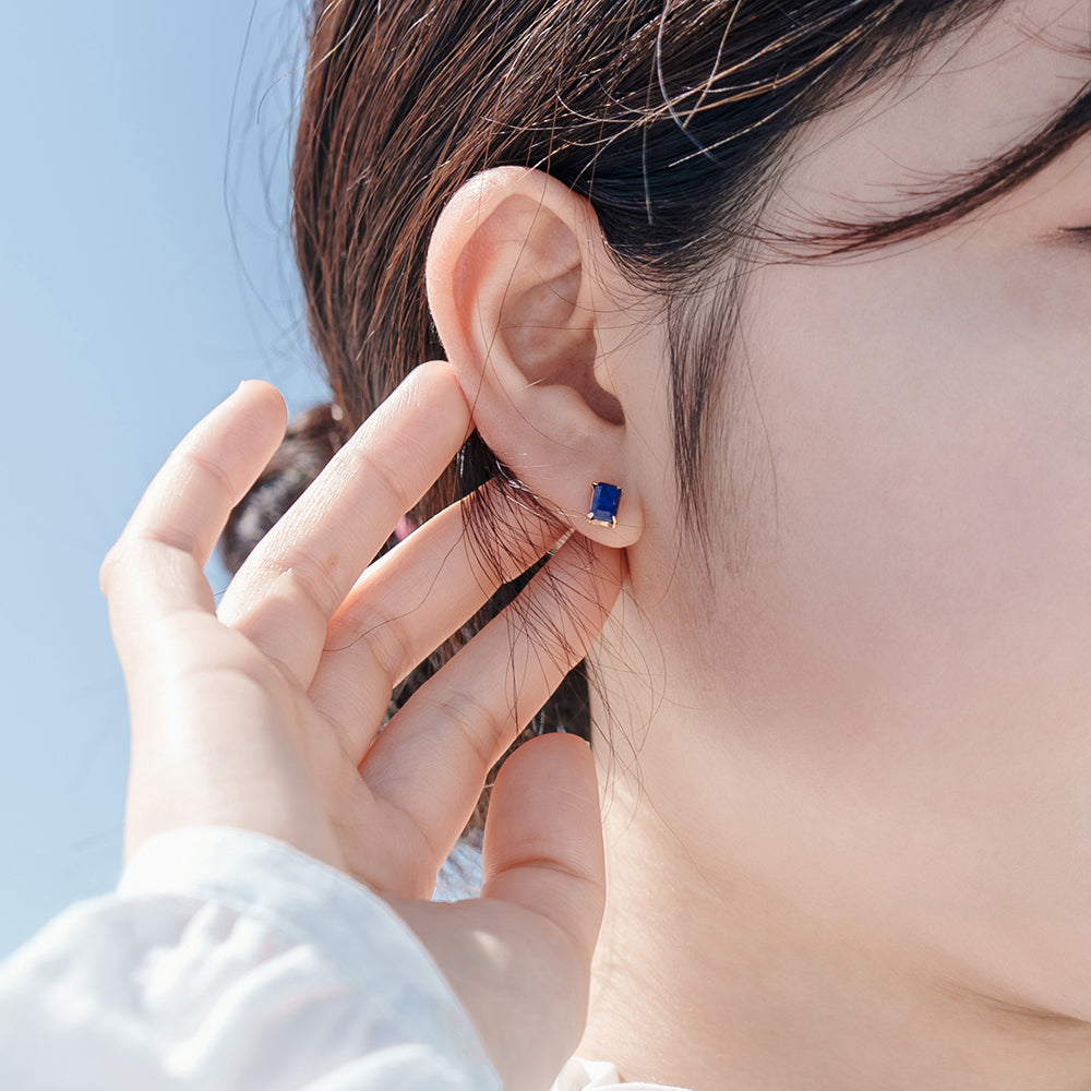 【受注生産】K10 誕生石 ピアス |43-8001-8015