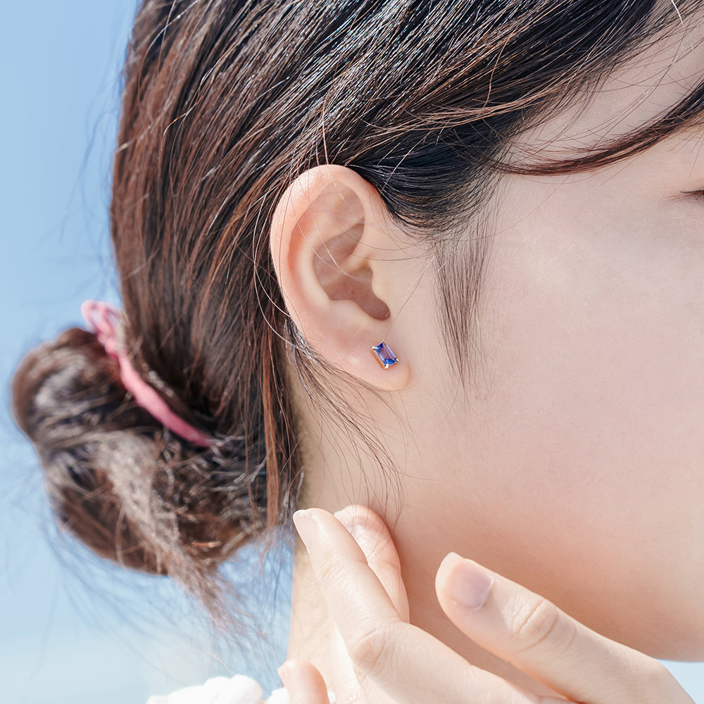 【受注生産】K10 誕生石 ピアス |43-8001-8015