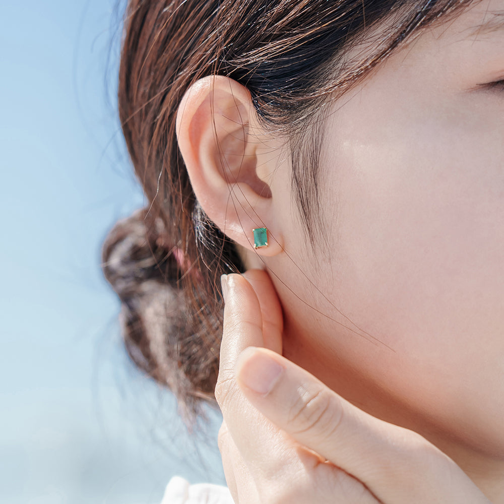 【受注生産】K10 誕生石 ピアス |43-8001-8015