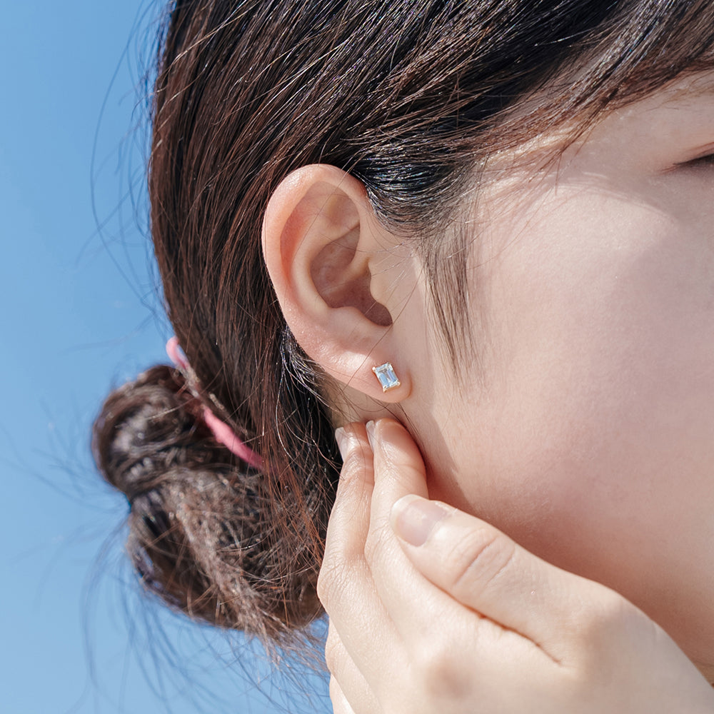 【受注生産】K10 誕生石 ピアス |43-8001-8015