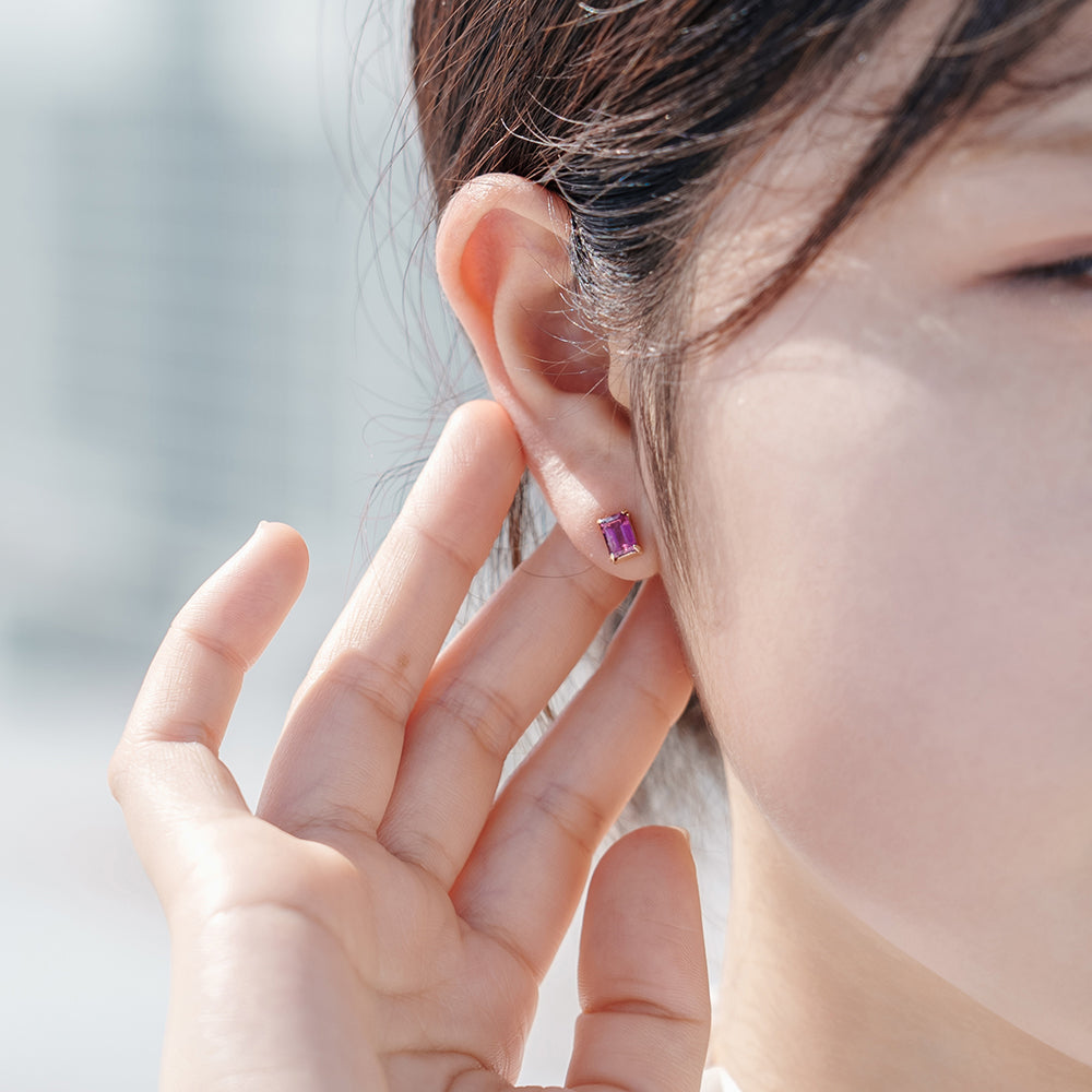 【受注生産】K10 誕生石 ピアス |43-8001-8015