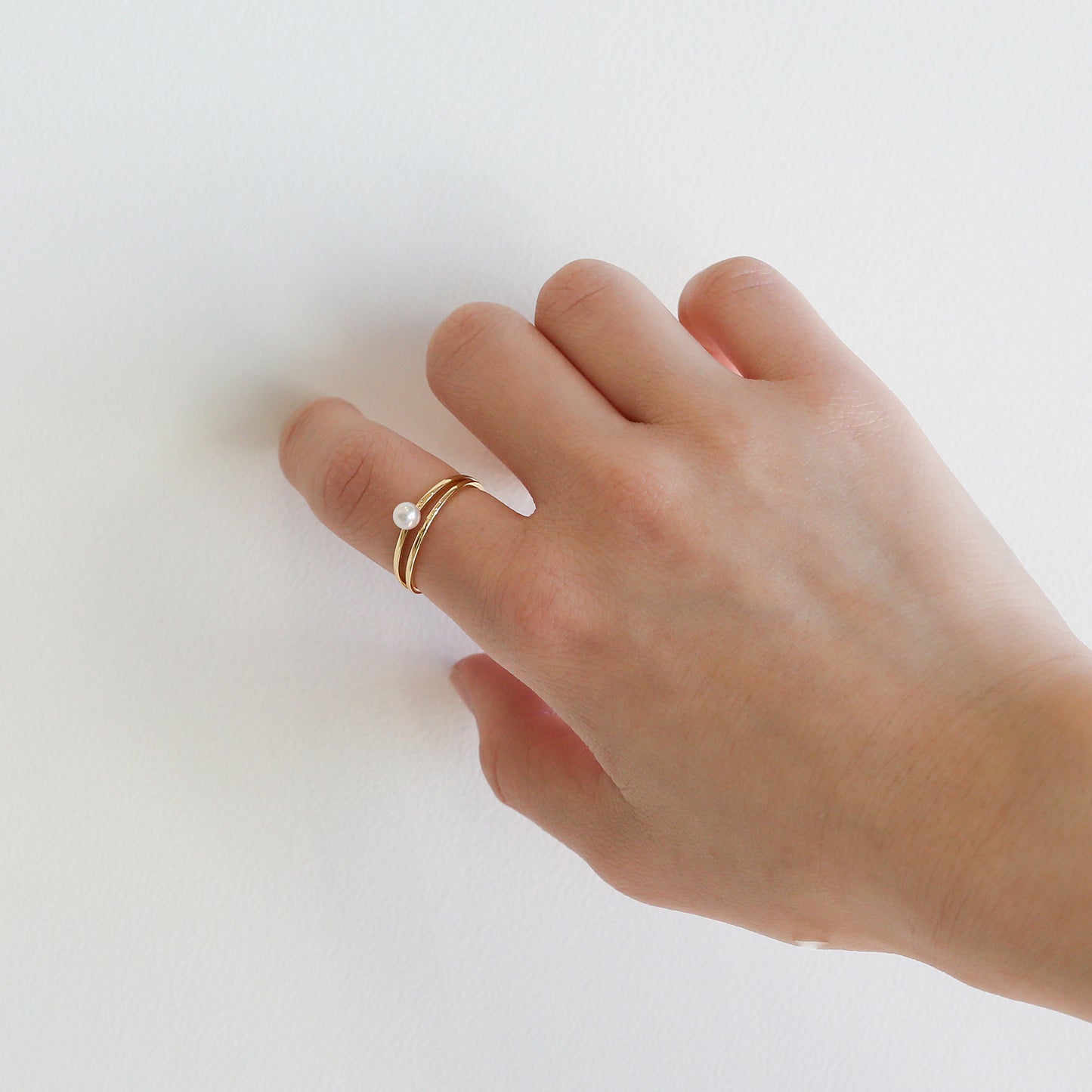【受注生産】K18 アコヤ パール リング| 96-2217