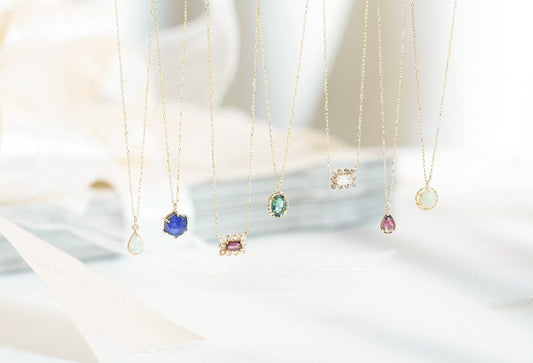 クリスマスプレゼントに！L&Co.新作カラーストーンネックレス特集