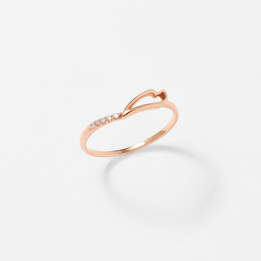 【予約商品】K10PG 陽桜 リング｜96ｰ2241