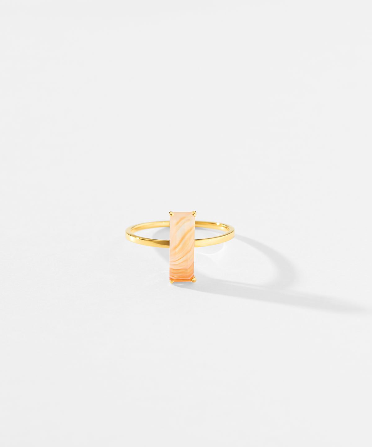 SV925 ストライプアゲート リング｜96-2606