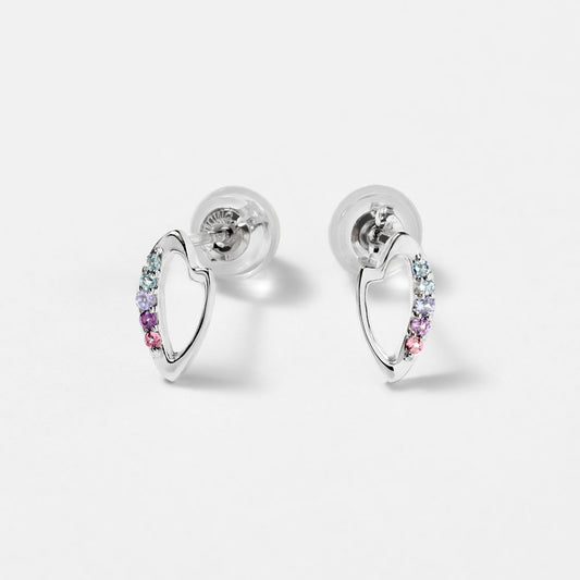 【予約商品】K10WG 夜桜 ピアス｜96ｰ3360