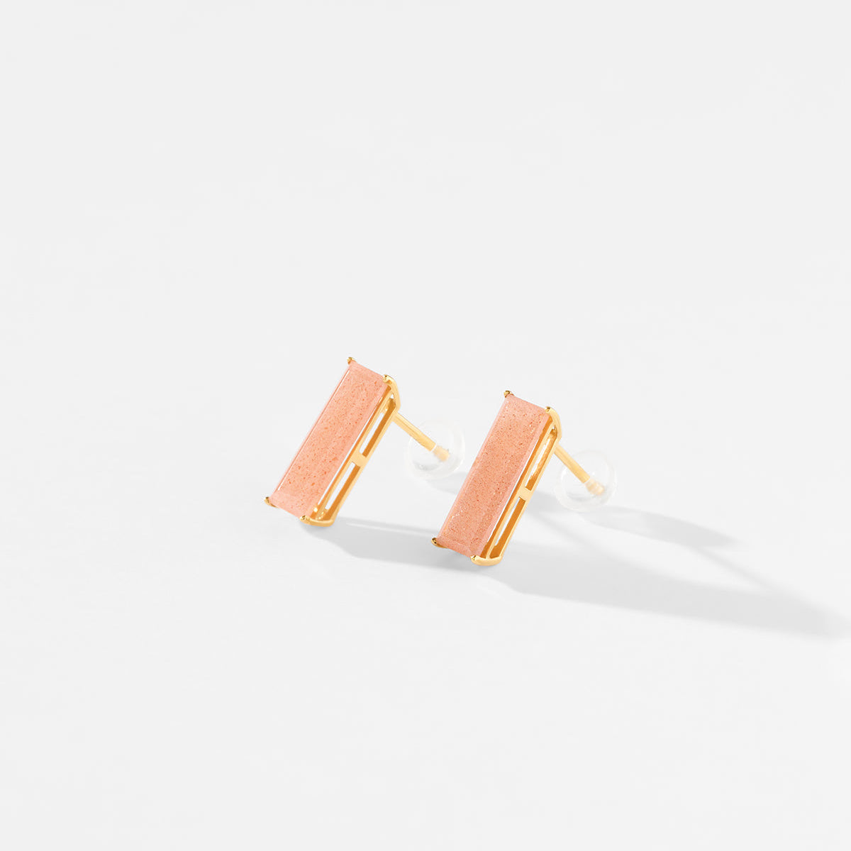 オレンジムーンストーン ピアス｜L&Co.（エルアンドコー） – L&Co.