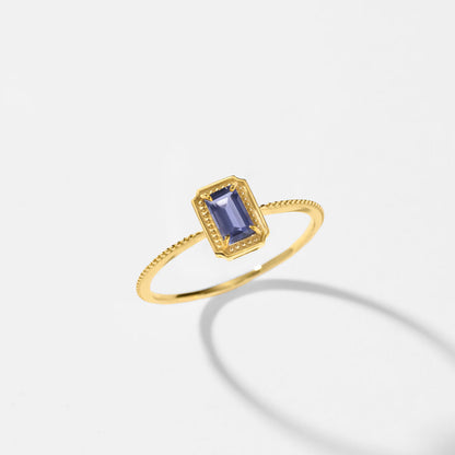 【2026 Autumn Collection】K10  アイオライト リング ｜96-2247