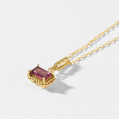 【2026 Autumn Collection】K10  ロードライトガーネット ネックレス ｜96-1512