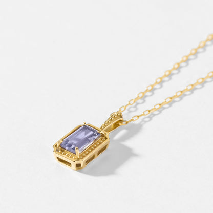 【2026 Autumn Collection】K10  アイオライト ネックレス ｜96-1513